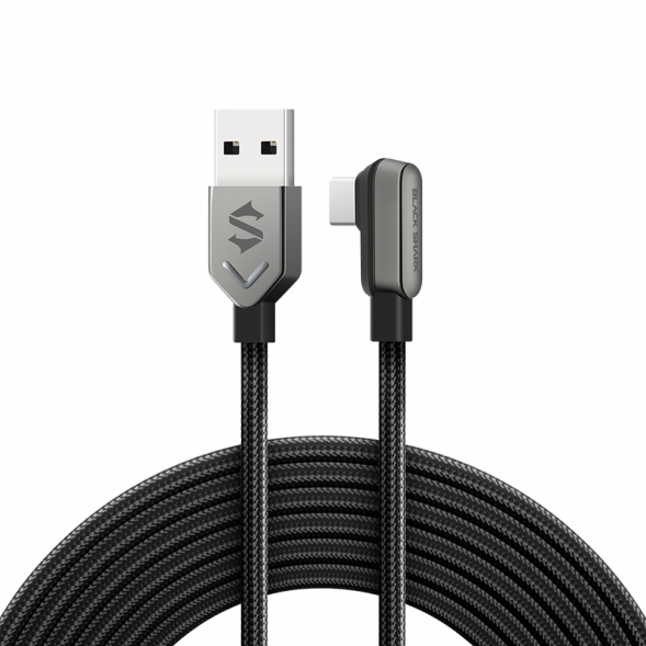 Xiaomi Black Shark Fengxing 6A fast charging data cable super long elbow version 39004