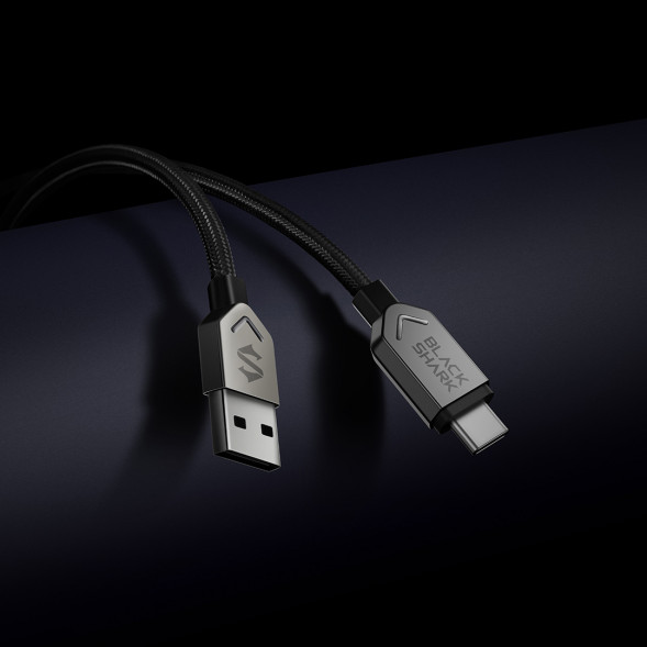 Xiaomi Black Shark Fengxing 6A fast charging data cable super long elbow version 39004