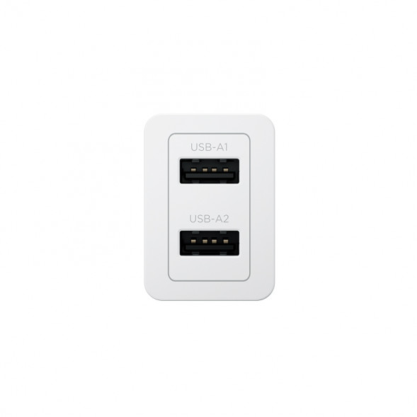Lenovo Thinkplus light and shadow series A+A multi-port charger 12W white 4X21P39273