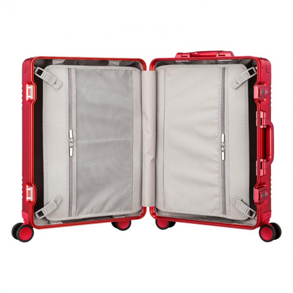 Lenovo Thinkplus Far Traveler 20&amp;quot; Metal Carry-on Case Z1 Crimson 4X40V07721