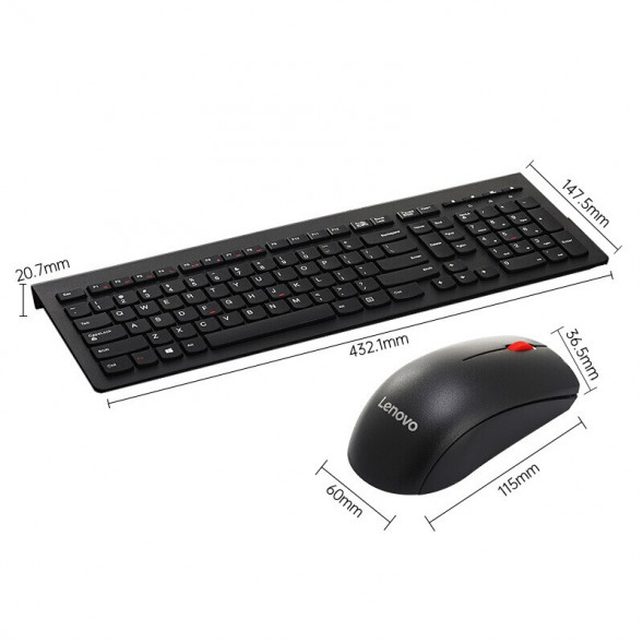 Lenovo Wireless Keyboard and Mouse Set M120Pro 202211110030
