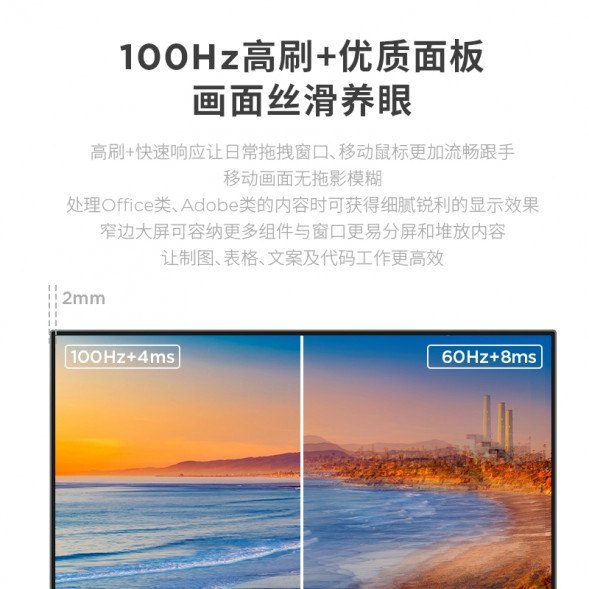 Lenovo ThinkVision 23.8-inch IPS business screen monitor S24i-30 63DEKAS3CB