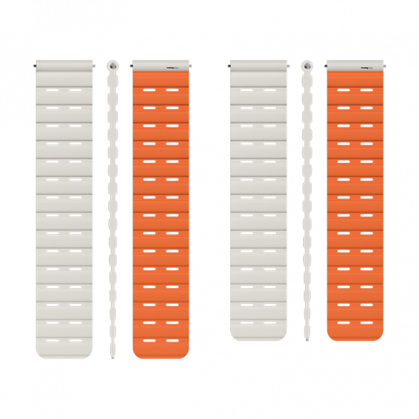 Xiaomi Chain Magnetic chain-type stepless magnetic wristband (22mm) m/orange 64765