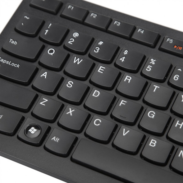 Lenovo wired keyboard K5819 black 202211110021