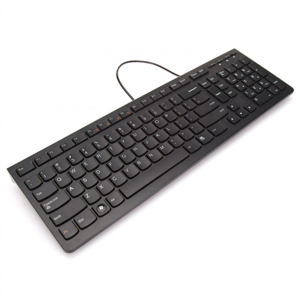 Lenovo wired keyboard K5819 black 202211110021
