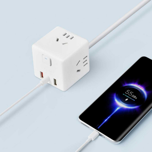 Xiaomi Rubik&amp;#039;s Cube Converter Pro 33W Wired Fast Charging Version 44837
