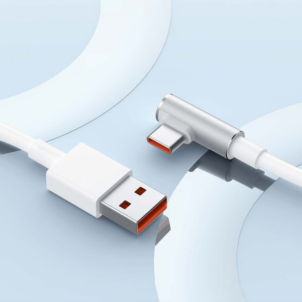 Xiaomi 6A L-shaped Type-C fast charging data cable 41426