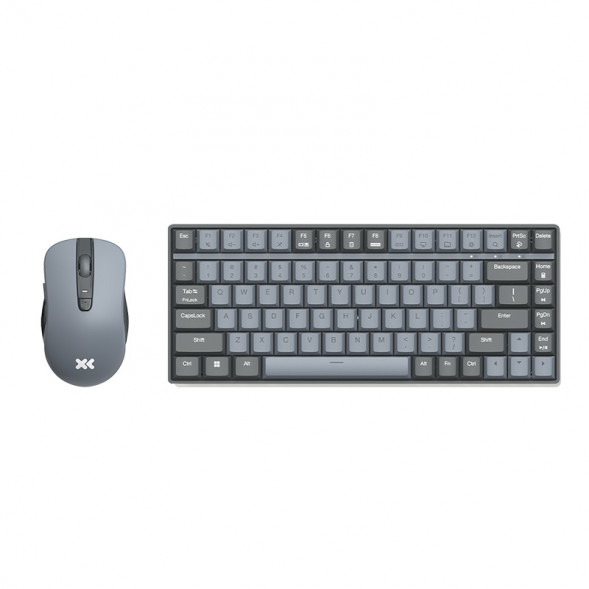 Lenovo Xiaoxin Keyboard/K1 Light Wireless Keyboard and Mouse Set Dusk Gray QXR1P42836