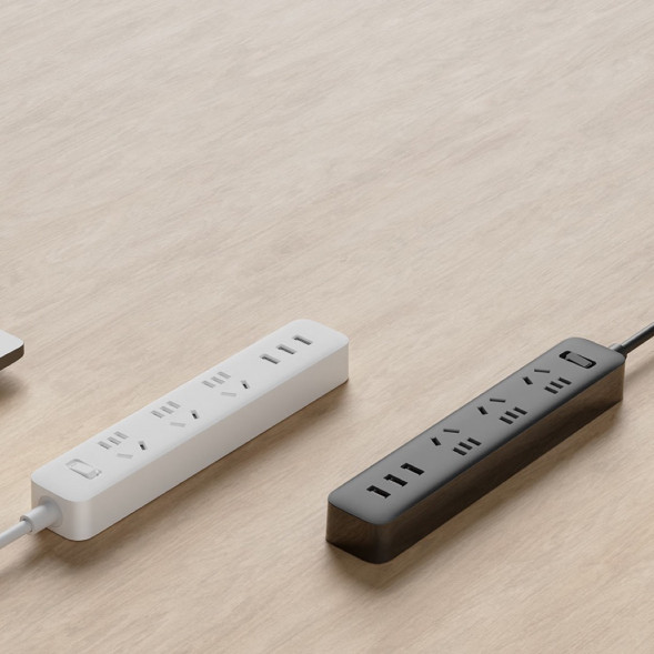 Xiaomi Power strip (including 3 ports USB 2A fast charging) black 44289
