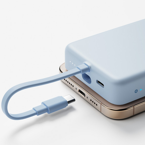 Xiaomi Magnetic power bank with built-in cable 10000 33W gray 61841