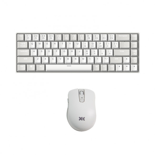 Lenovo Xiaoxin Keyboard/K1S Light Wireless Keyboard and Mouse Set Yue Mubai QXR1P49423