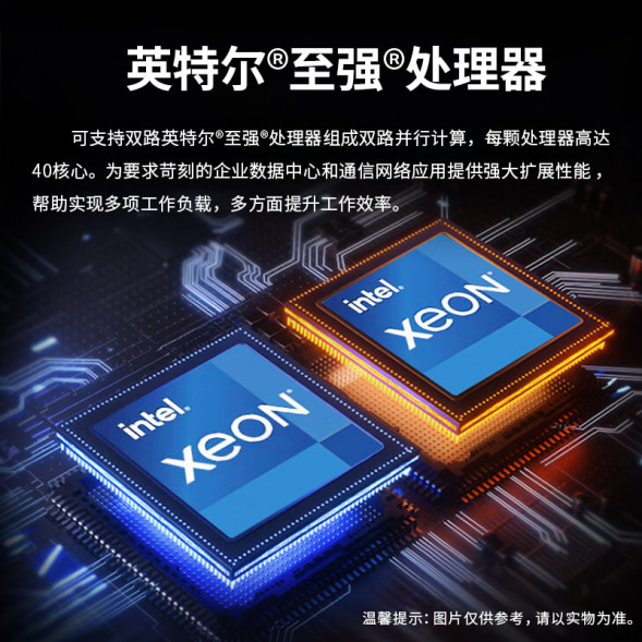 Lenovo ThinkSystem SR660V2 database virtualization GPU server 4310/64G/480G+3*1.2T/R530-8i SR660V2RC001