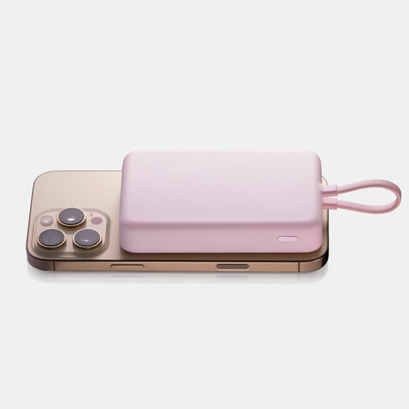 Xiaomi Magnetic power bank with cable 10000 33W pink 61842