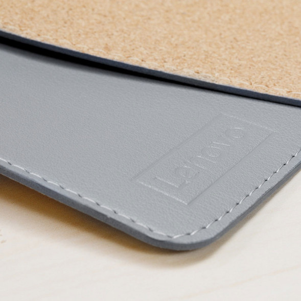 Lenovo (800*400mm size) Dual material mouse pad MM22-rum gray 31103870