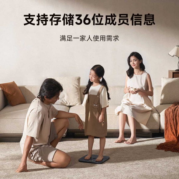Xiaomi Mijia Body fat scale S400 Pro dark gray 57280