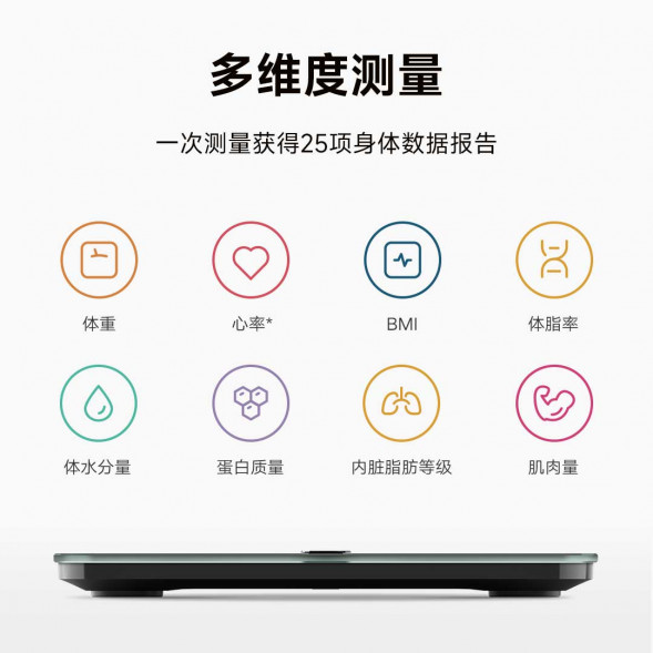 Xiaomi Mijia Body fat scale S400 Pro dark gray 57280
