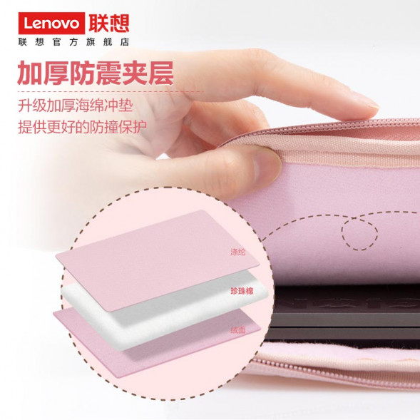 Lenovo (Handbag B12) Suitable for thin and light laptops 15 inches and below - Extreme Gray 31101834