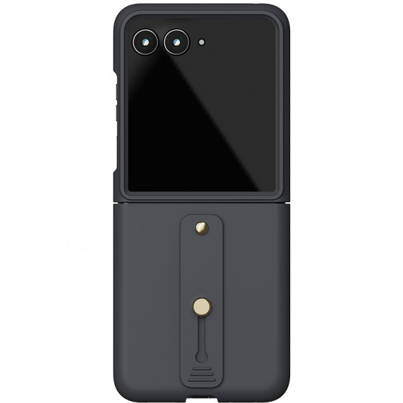 Lenovo Motorola (moto) Skin-friendly ring protective case/navy blue QX41Q38943