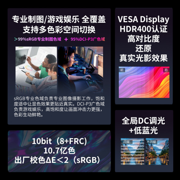 Lenovo Xiaoxin Lenovo/27p 4K ultra-clear color screen 27-inch monitor 27p 67C4GAS4CB