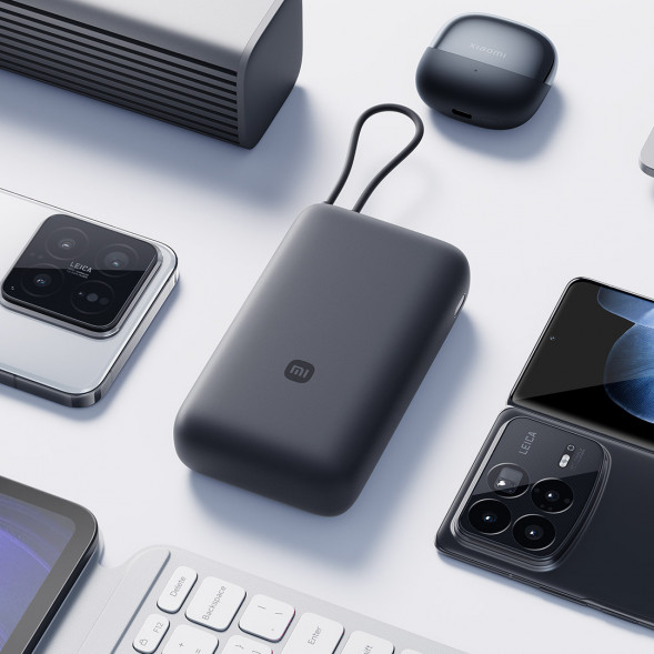 Xiaomi Comes with cable power bank 20000 22.5W light gray 61851