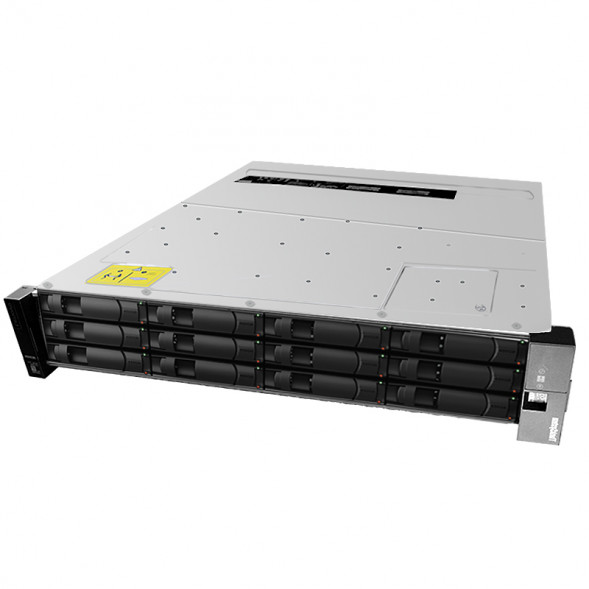 Lenovo ThinkSystem DE2000H storage large disk host/dual control/4*16GB FC/10*8TB DE2000HRC004