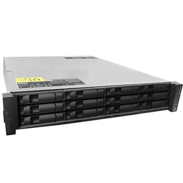 Lenovo ThinkSystem DE4000H storage large disk host/dual control/4*10G iSCSI/4*8T DE2000HRC014