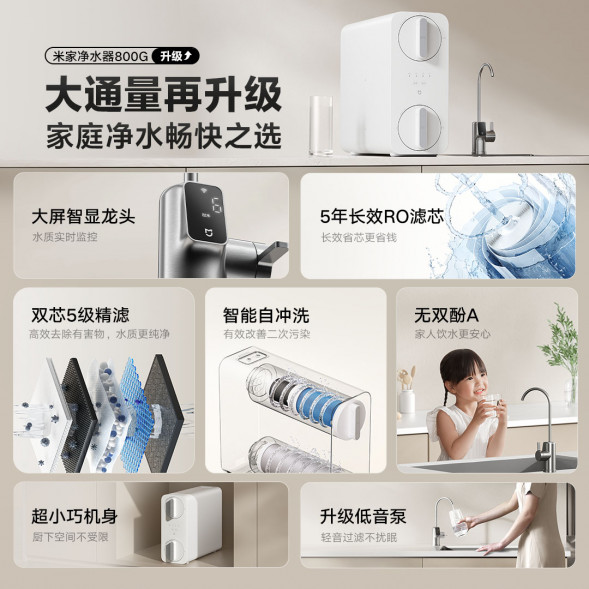 Xiaomi Mijia Water purifier 800G Water purifier 800G 49420