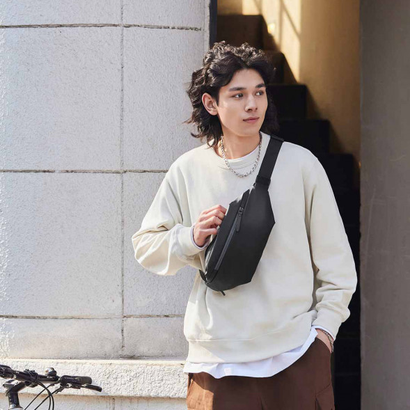 Xiaomi Mijia Multifunctional sports and leisure chest bag green 56549