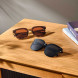 Xiaomi Mijia Square frame polarized sunglasses amber brown 58432