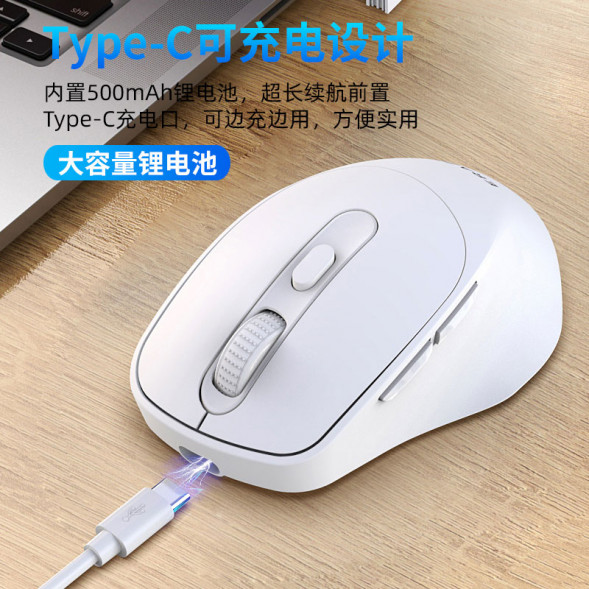 Lenovo Erazer (Dual-mode connection) Wireless Mouse N500-White 31115819
