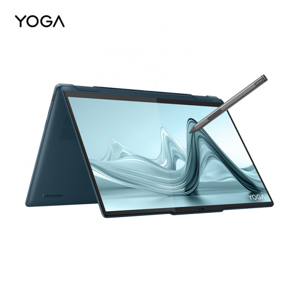 Lenovo Yoga Air 14c AI Yuanqi 14-inch thin and light 360° flip notebook, foggy sea blue 83DJ00AACD-LK