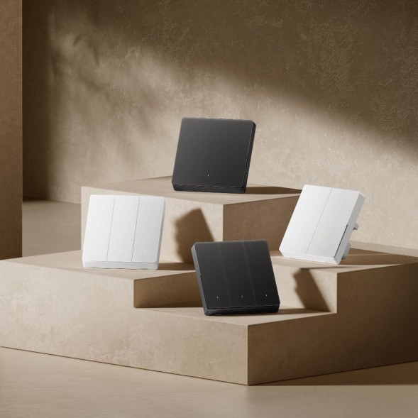 Xiaomi Smart Switch Pro Gray Double Button 51030