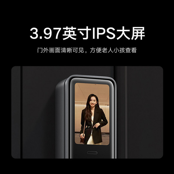 Xiaomi Smart door lock M20 large screen cat eye version black 44485