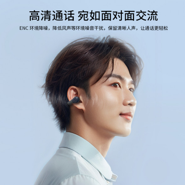 Lenovo Erazer (Bluetooth 5.4)Wireless clip-on headphones ETX-Z01 blue 65014750