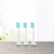 Xiaomi Mijia Compatible with T300/T500 sonic electric toothbrush head 3 pack, light gray 15540
