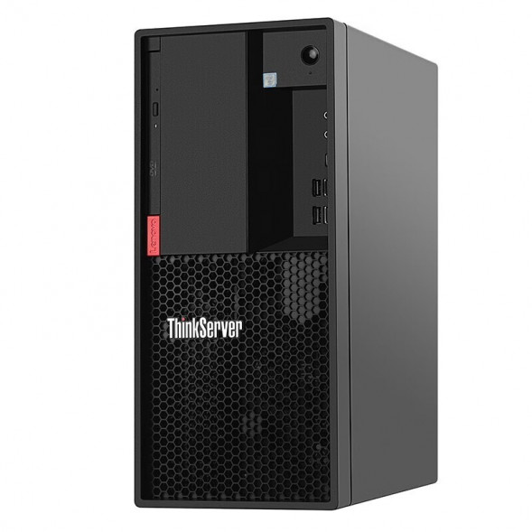 Lenovo ThinkServer TS90X commercial office computer ERP financial system server E-2324G/16G/ 2*2TB TS90XRC631