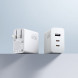 Xiaomi 90W GaN three-port charger set (1A2C) white 59044