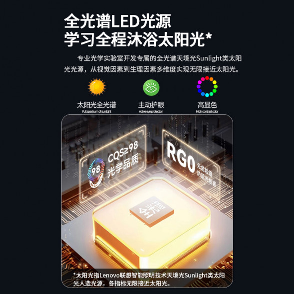 Lenovo (Smart Lighting) Silverlight Ceiling Lamp (24W) QY61Q45653