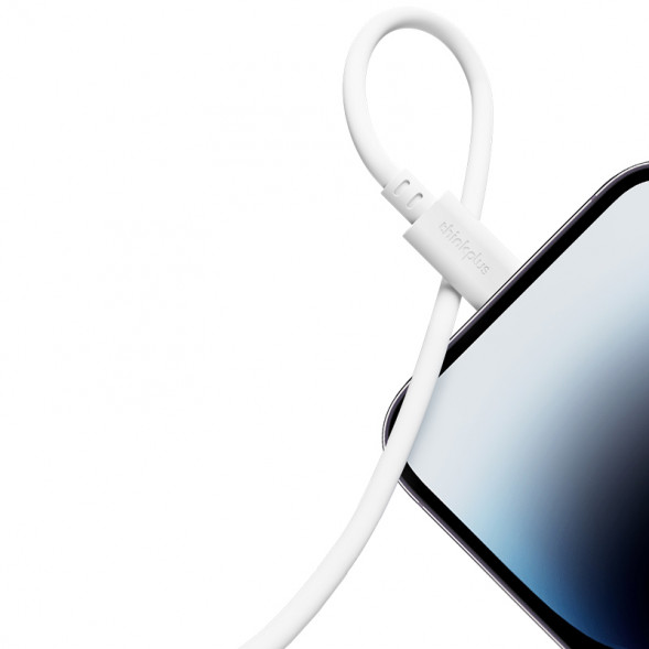 Lenovo Thinkplus USB-C to USB-C original 100W fast charging cable (1.8 meters) white QZ51Q22857