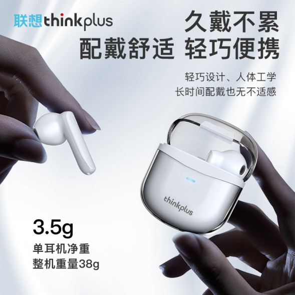 Lenovo Thinkplus true wireless Bluetooth headset XT96 white 36005656