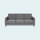 Xiaomi 8H Independent pocket spring fabric sofa light gray 3 persons 16666