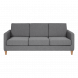 Xiaomi 8H Independent pocket spring fabric sofa dark gray 3 persons 16667