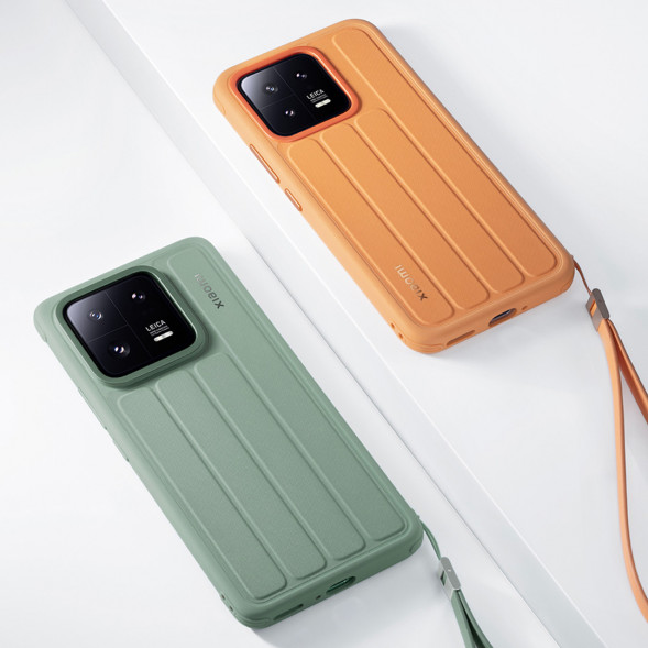 Xiaomi 13 Travel style plain leather protective case Autumn Danfeng 46046