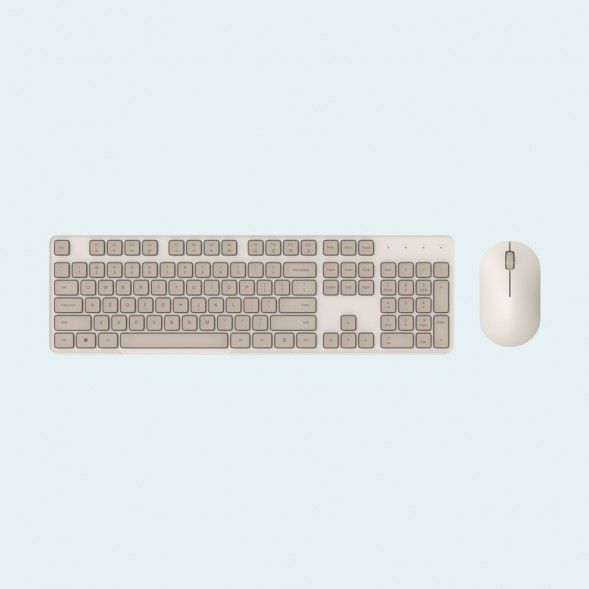 Xiaomi Wireless keyboard and mouse set 2 milk tea white 55831