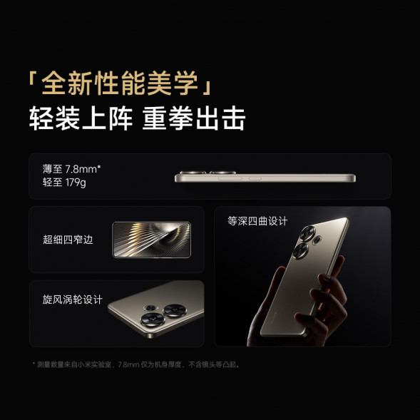 Xiaomi Redmi Turbo 3 Black Crystal 12GB+256GB 55813