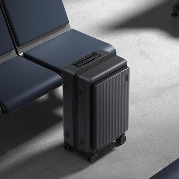 Xiaomi Mijia Front opening carry-on suitcase graphite gray 20 inches 57266