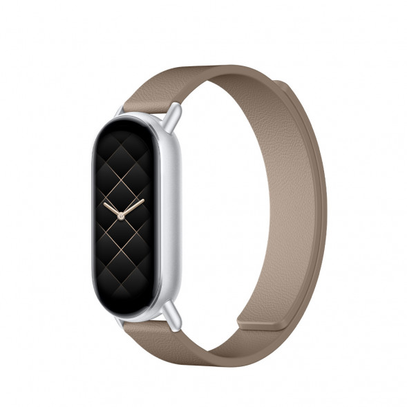Xiaomi Mi Band Kona Leather Magnetic Wristband Khaki Brown 57435
