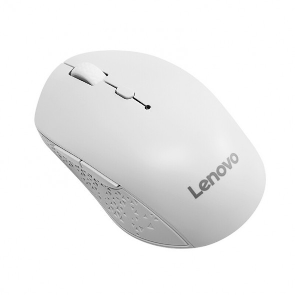 Lenovo Howard bluetooth wireless dual-mode mouse rational white 888022429
