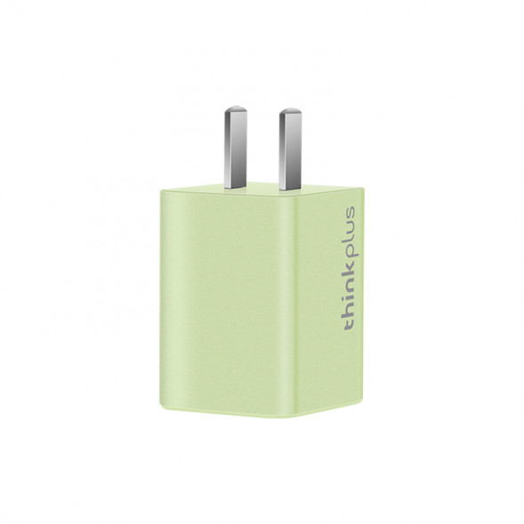 Lenovo Thinkplus lipstick power supply GaN Nano 65W Cream Green 4X21H28172