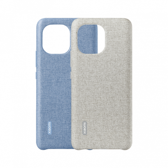 Xiaomi 11 Plain leather imitation fabric protective case, polar gray, glass version only 31530